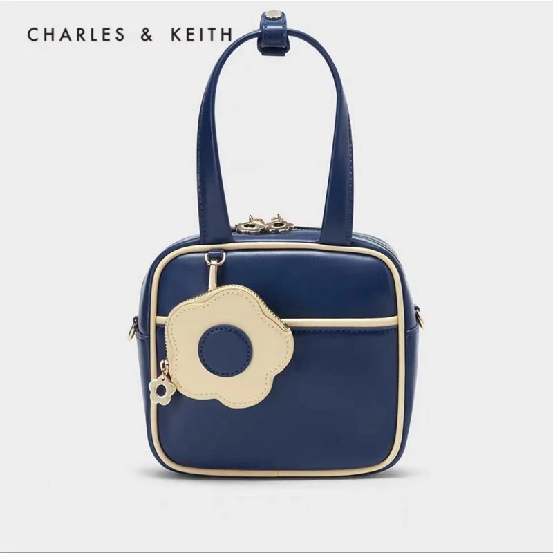 CHARLES&KEITH女士百搭时尚休闲斜跨单肩包手拎包CK2-80671385