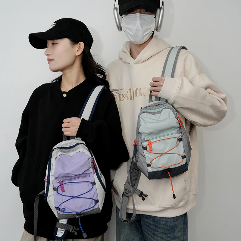 户外登山包双肩包女轻便外出春游徒步爬山小背包旅行骑行运动书包