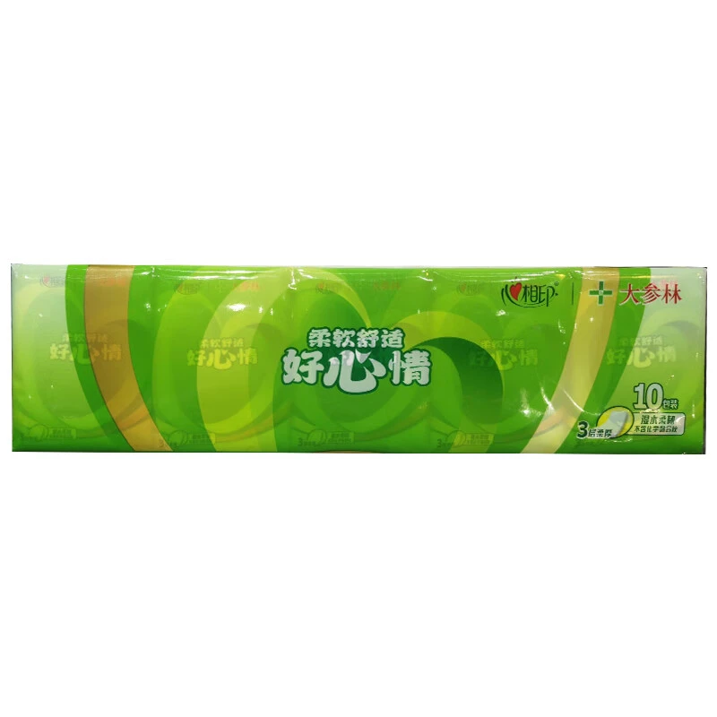 心相印【同城配送】手帕纸 3层*8片*10包