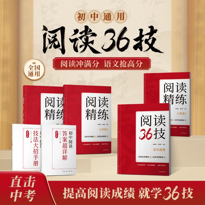 【CP】  初中阅读36技 阅读理解 阅读能力 k