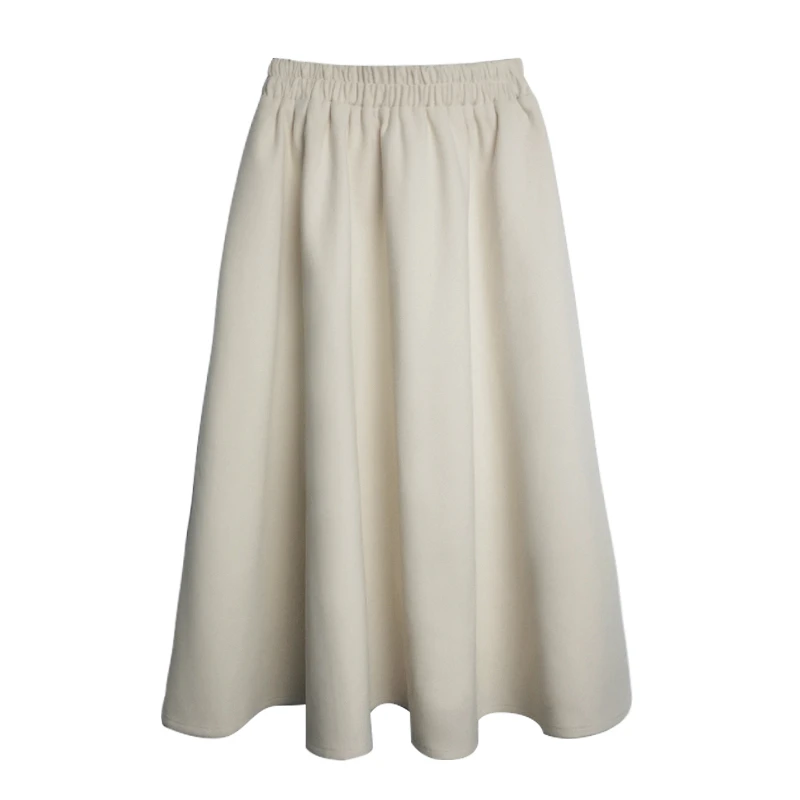 主播同款】 布丁熊jk制服 半身裙松紧腰裙子2024女新款