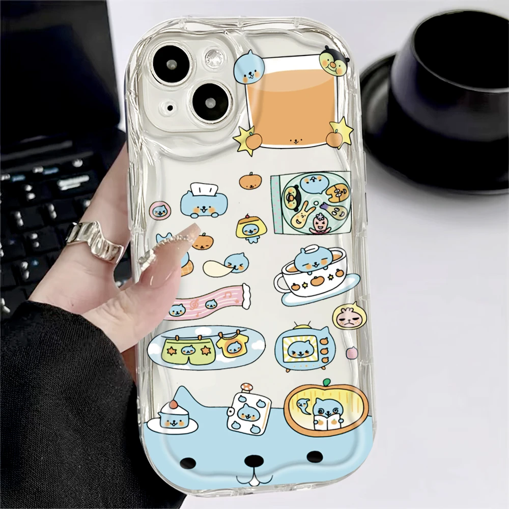 ins橙子酷儿适用iphone15/14/13时尚华为vivo小米oppo手机壳爆款