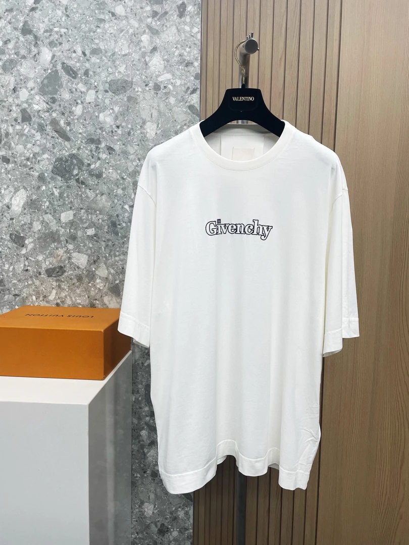 全新未使用 Givenchy/纪梵希 129995 纪梵希刺绣logo超大版型