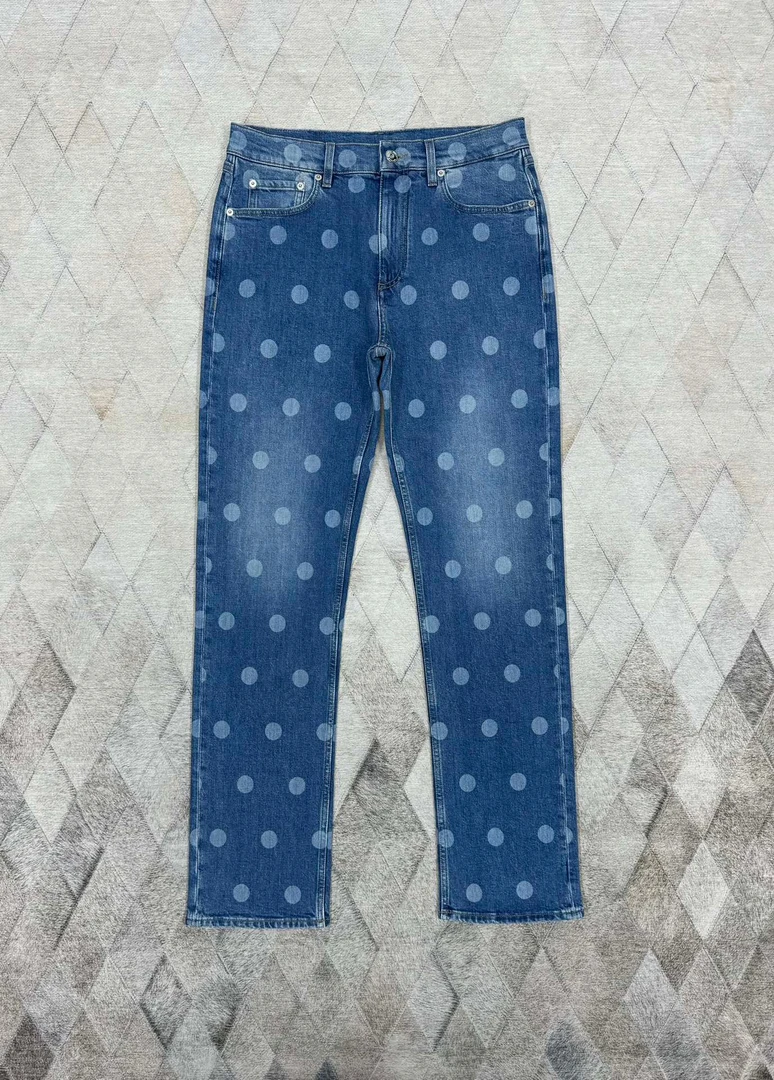 全新未使用 BURBERRY/博柏利 128870 博柏利burberry波点牛仔裤