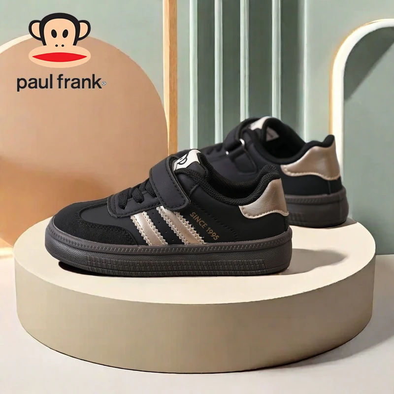 大嘴猴童鞋男童鞋子爆款2024新款魔术贴板鞋3-6-12岁儿童运动鞋女