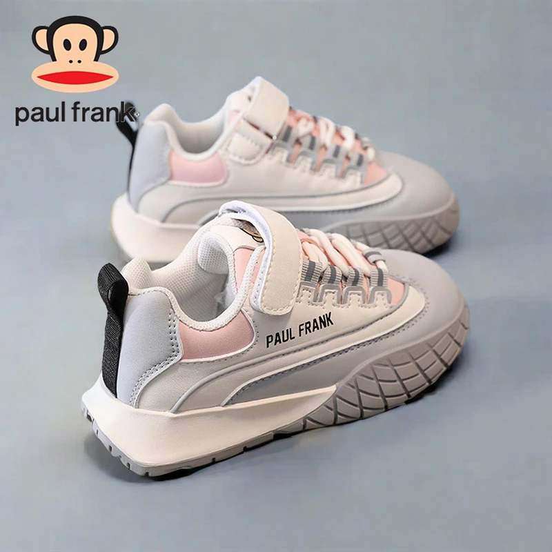 大嘴猴童鞋女童鞋子2024春秋休闲时尚老爹鞋3-6-12岁儿童运动鞋男