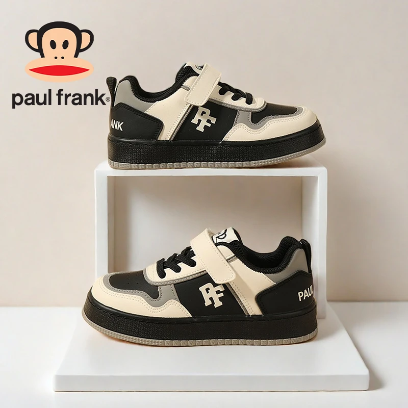 大嘴猴童鞋2024新款秋季儿童百搭校园板鞋男孩中大童休闲鞋女童