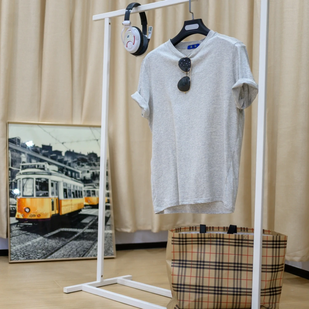 【江和汇专属】麻灰男女T恤 舒适纯棉