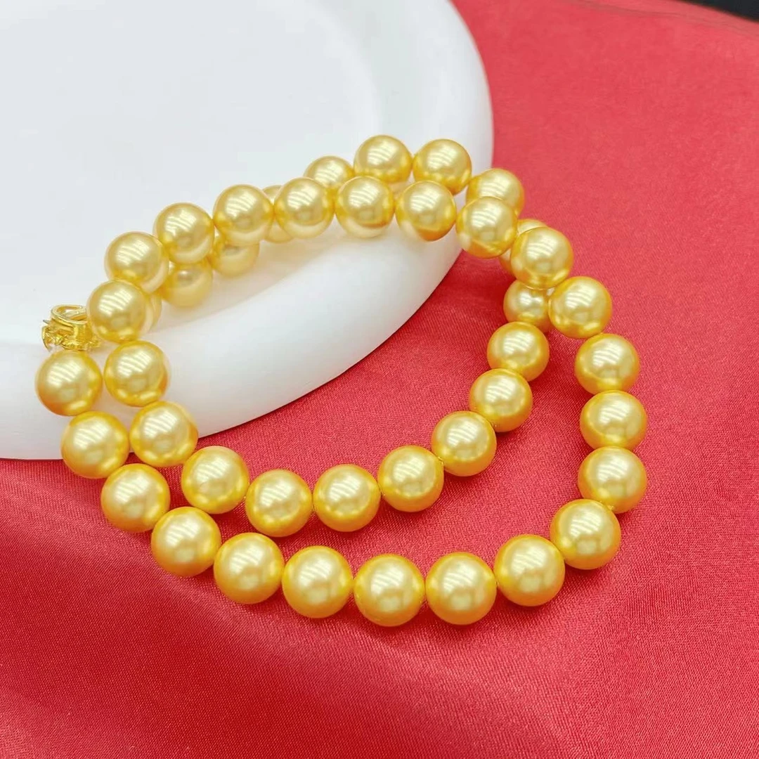 【杰哥专属】海贝金珠轻奢富太太黄昏项链卡10M（赠包装）V47