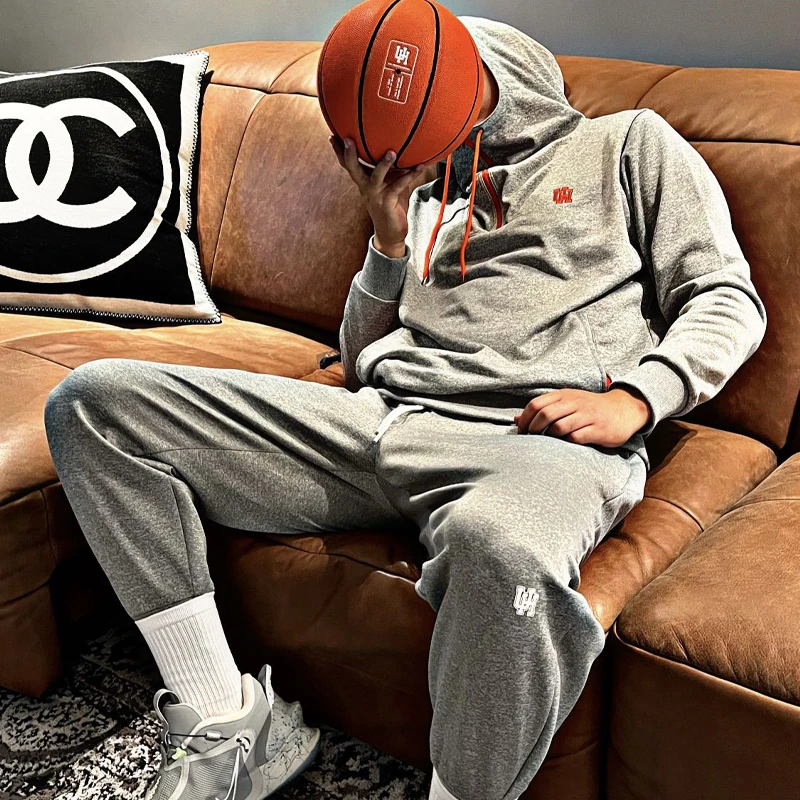 UH BALLER男宽松束脚篮球运动长裤卫裤春夏季美式束腿春季训练裤