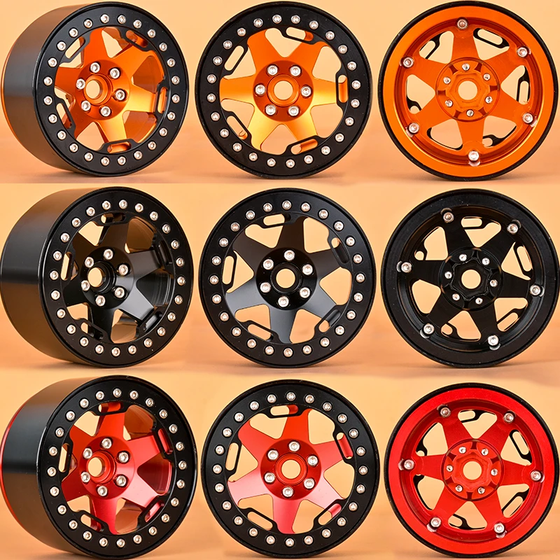 1/8 1/10 RC遥控攀爬模型车轮胎 2.2寸金属轮毂 KM3 坦克300 通用