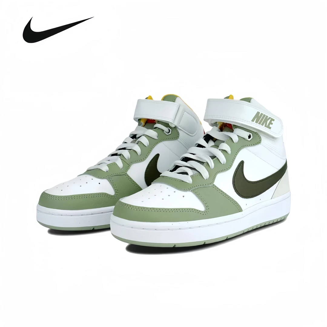 Nike/耐克23冬款运动板鞋高帮男女儿童大童魔术贴童鞋FV3649-171