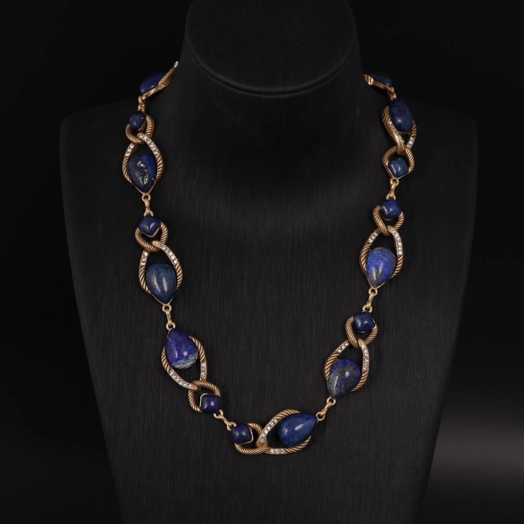 铜合金仿珍珠项链 ZXL0015中古项链