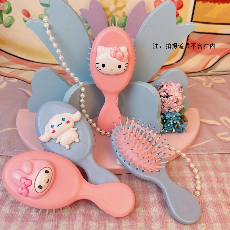 女孩过家家公主娃娃礼物发卡头饰玩具时尚道具打理头发用-梳子