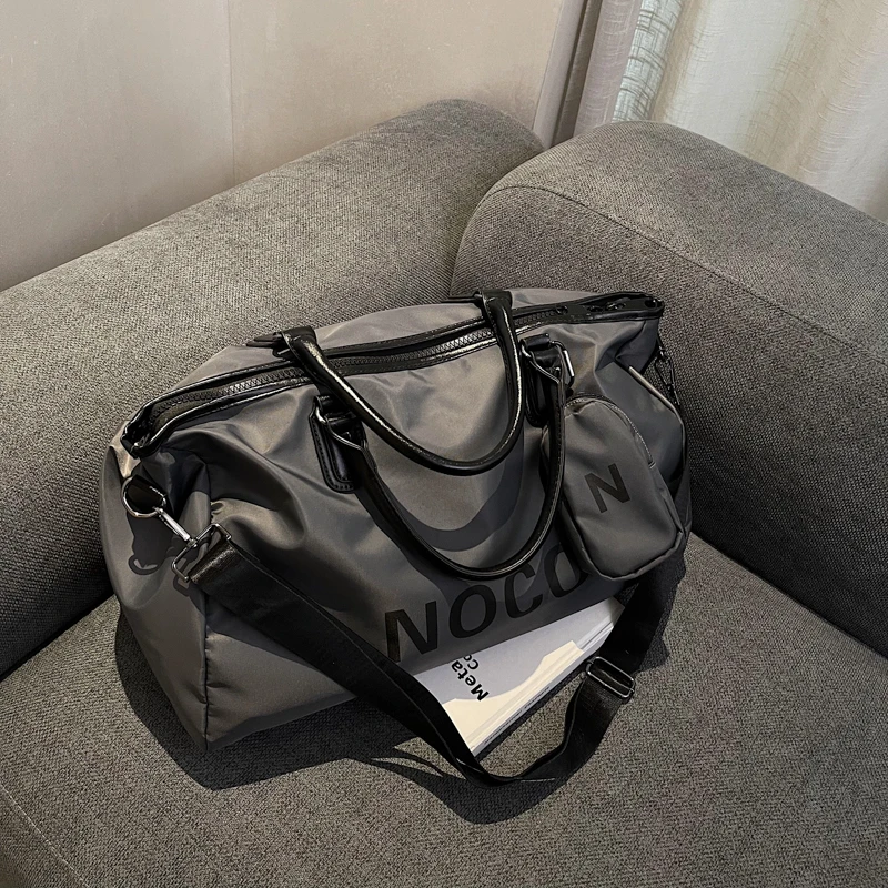 短途旅行包出差手提包男款大容量行李袋游泳收纳运动背包健身包女