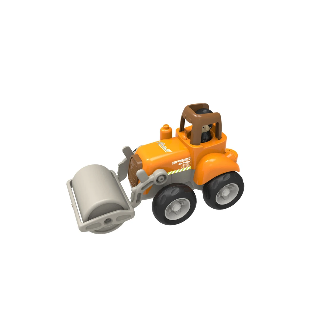 2024新款儿童挖掘机工程车玩具套装男孩汽车推土挖机搅拌翻斗吊车