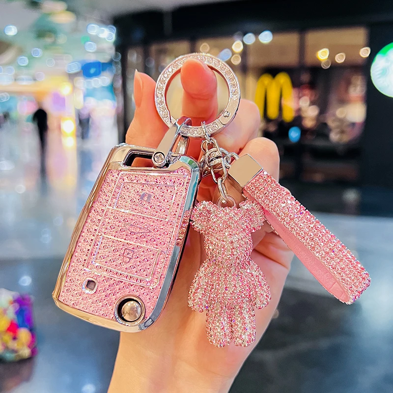 大众速腾钥匙套宝来polo朗逸plus探岳途岳探歌女专用车壳扣2023款