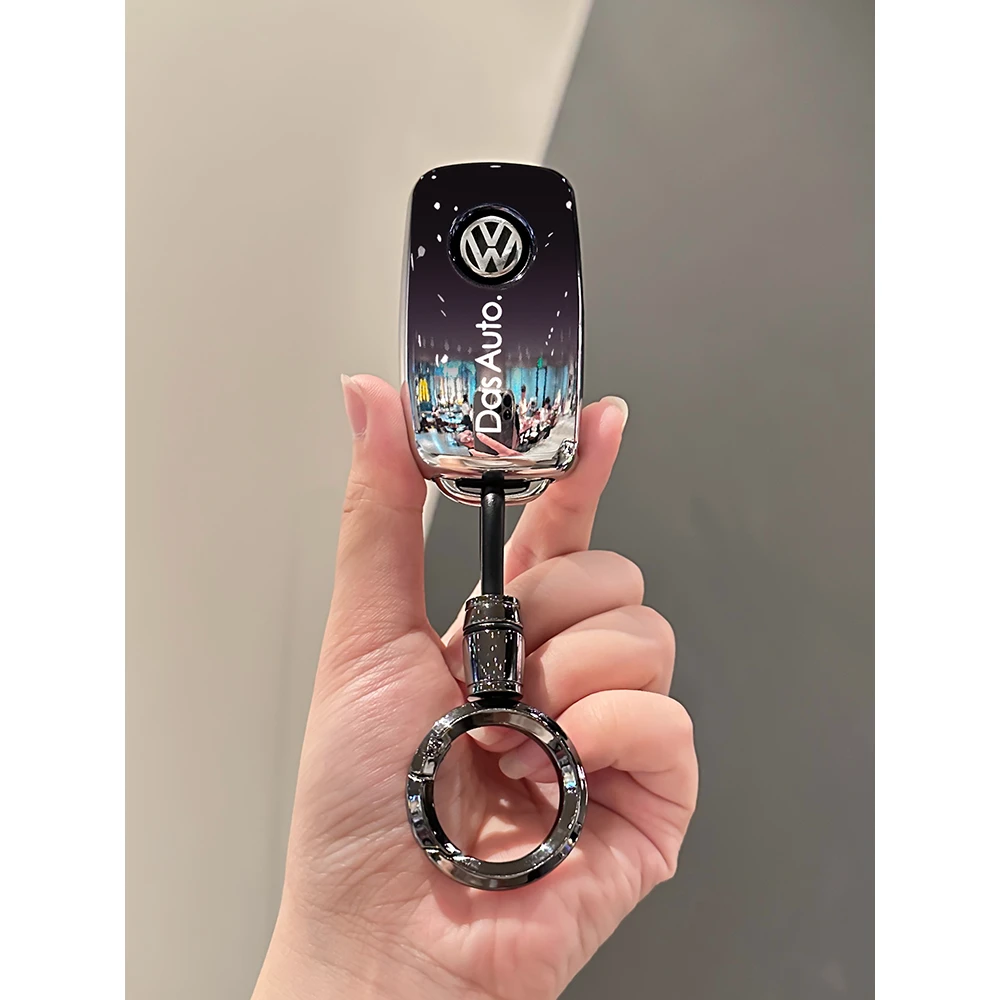 大众宝来钥匙套速腾帕萨特POLO朗逸CC高尔夫桑塔纳蔚领迈腾探岳车