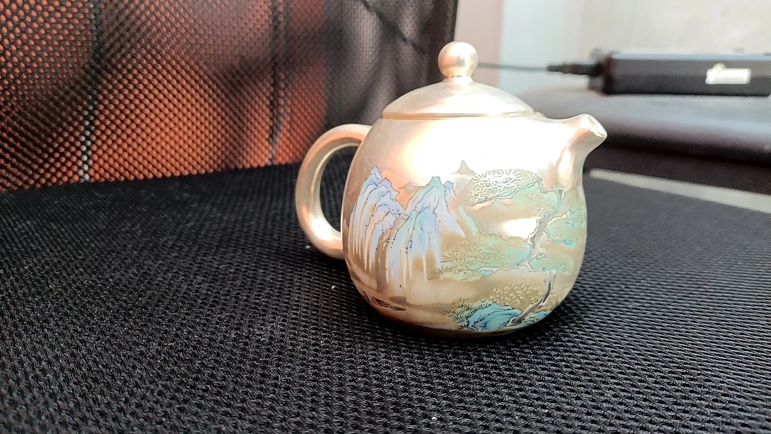 高端经典云影银壶1111