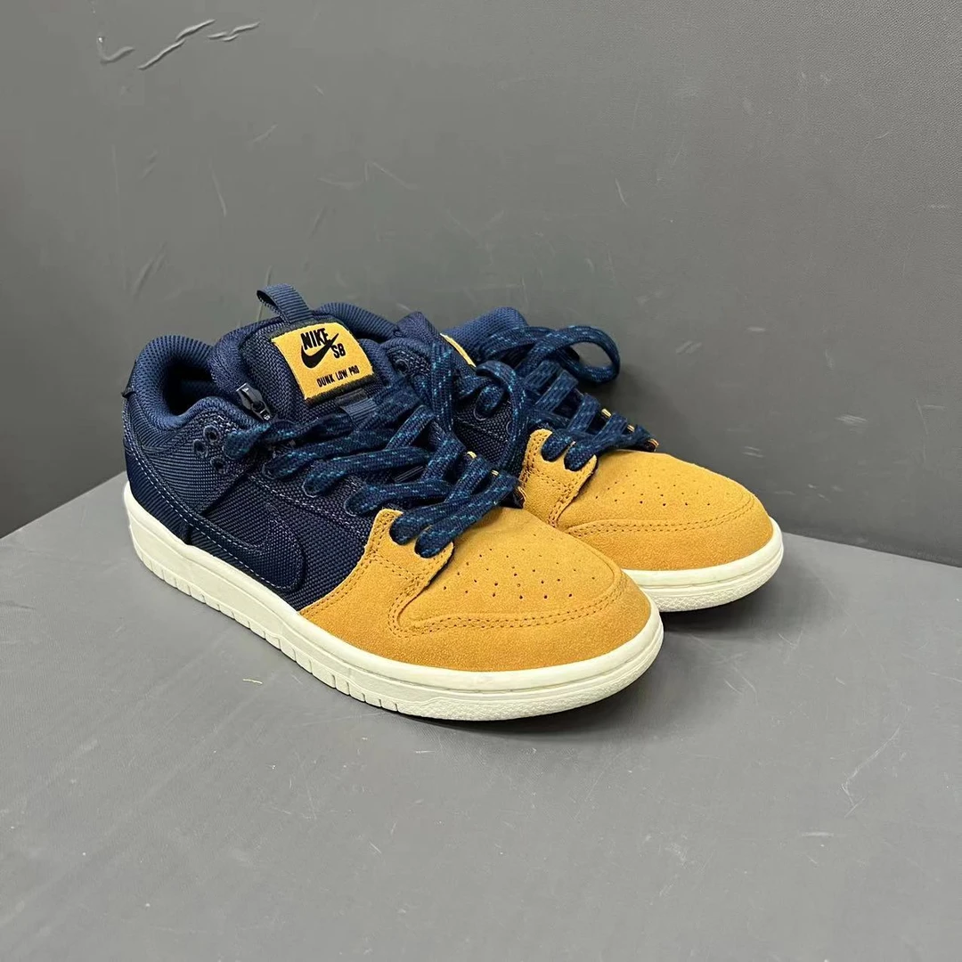 dunk sb 低帮 板鞋 蓝棕色 36.5码