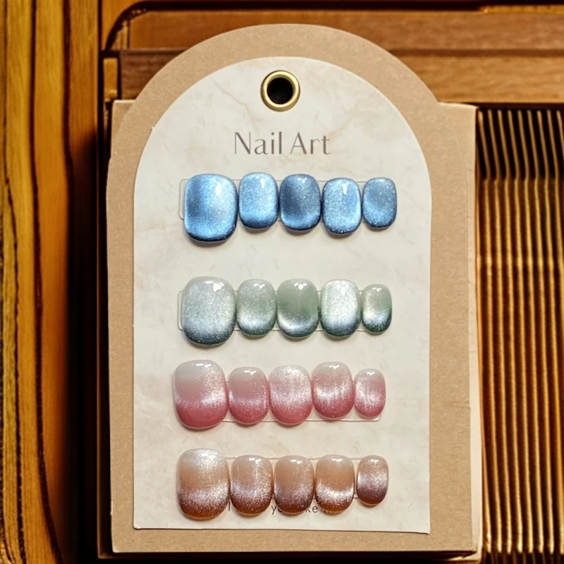 轻奢高级美甲穿戴甲片美甲钻指甲贴片百搭显白万圣节圣诞节