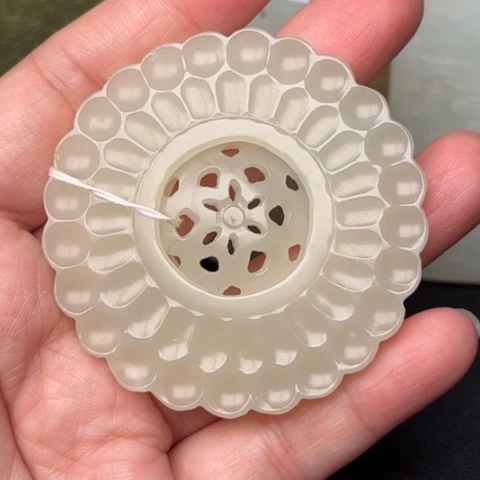 和田玉挂件未镶嵌可***9