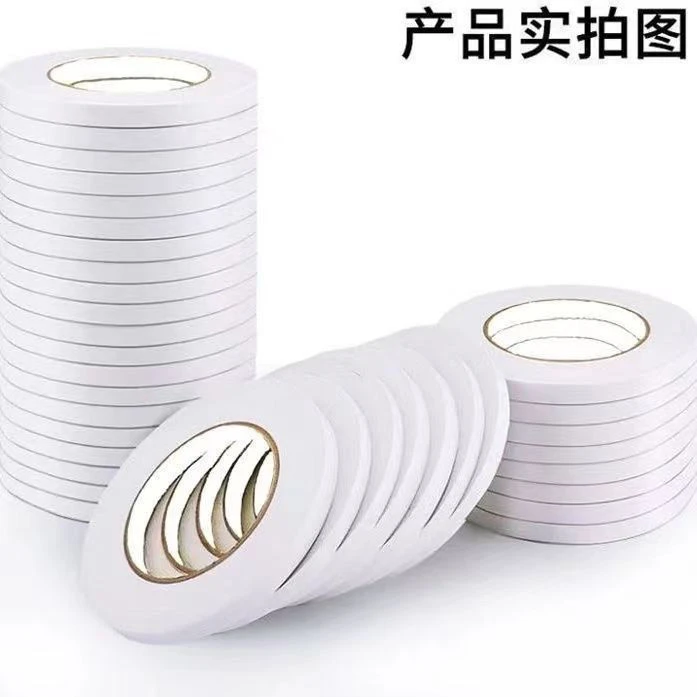 整箱双面胶高粘度强力双面胶学生手工办公花艺薄款双面胶带批发