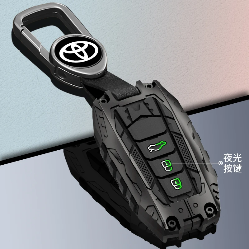 适用于丰田凯美瑞钥匙套卡罗拉扣雷凌荣放rav4壳亚洲龙威兰达汽车