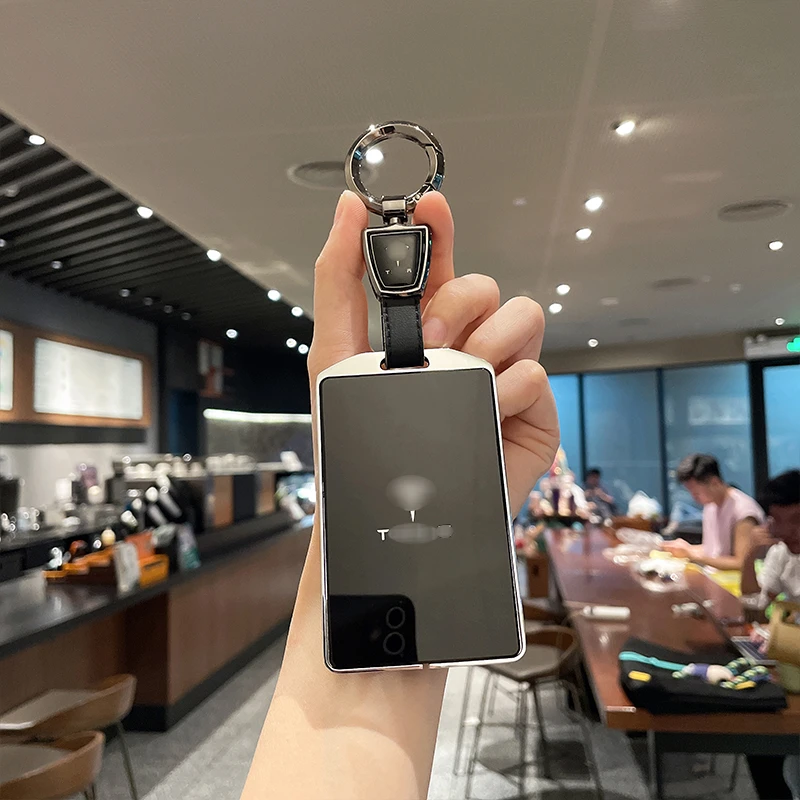 适用特斯拉ModelY/3卡片钥匙套24款焕新版models/x丫卡套高档壳包