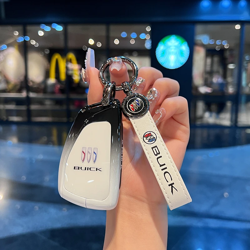 适用新别克世纪钥匙套专用2023款昂科威plus车S壳金属男女扣高级