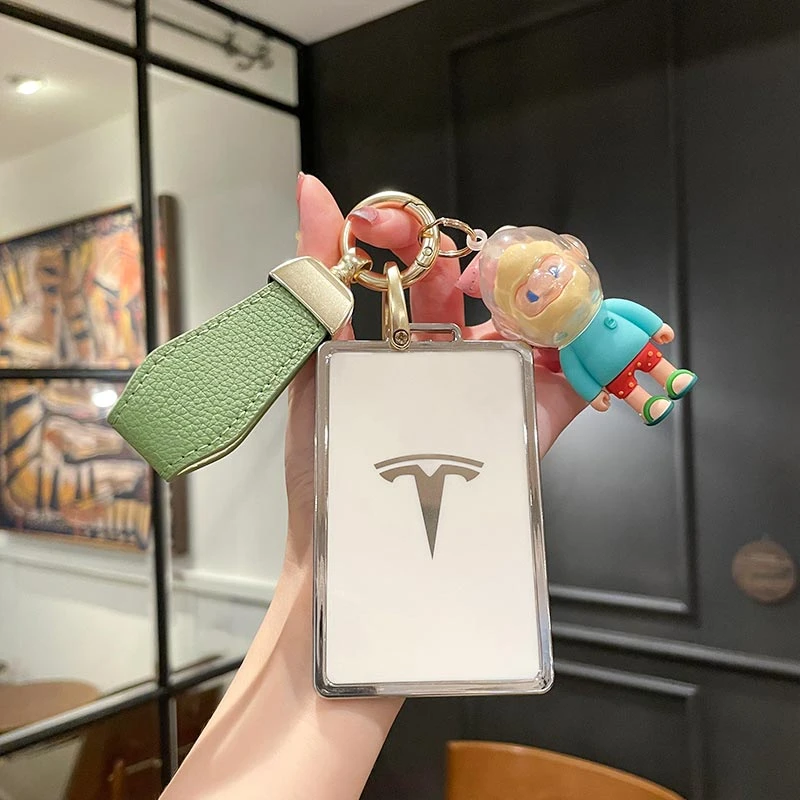 特斯拉钥匙套卡片钥匙套model3卡套model丫y配件汽车改装壳扣男女