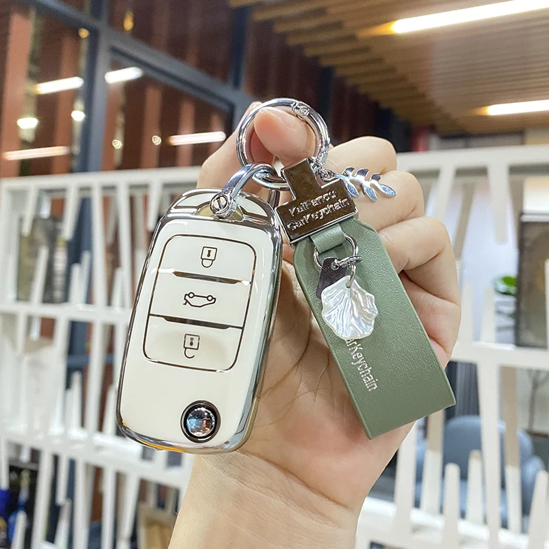 适用长安糯玉米钥匙套lumin清甜香甜蜜甜方形女款简约时尚钥匙扣