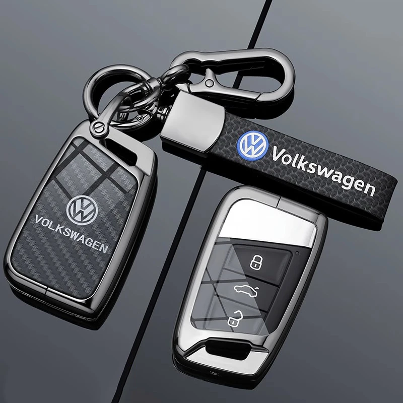 23款大众cc夺目版钥匙套新迈腾330豪华版旗舰380车金属包壳扣B8男