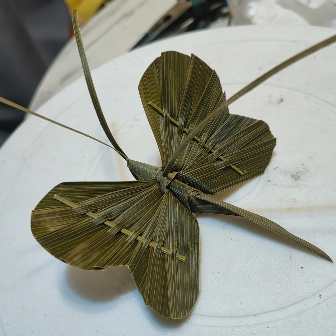 老赵棕编昆虫蝴蝶非遗传统手工艺