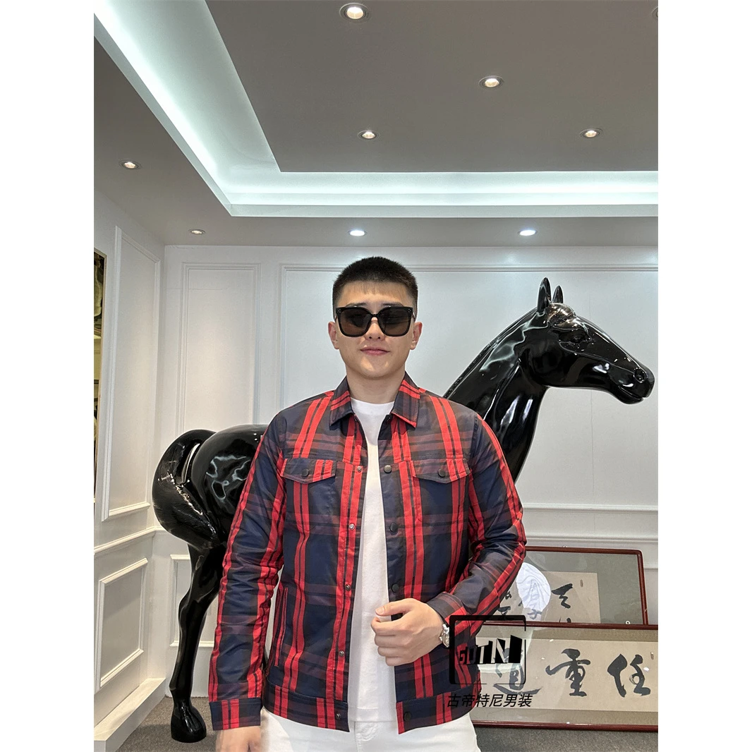 <古帝特尼>新款翻领欧货时尚潮流男装夹克外套LL-82380