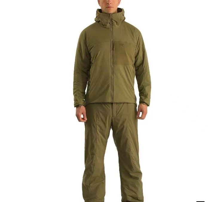 军鸟 Atom hoody Lt Gen 2.1科技防寒保暖棉服 X000006543