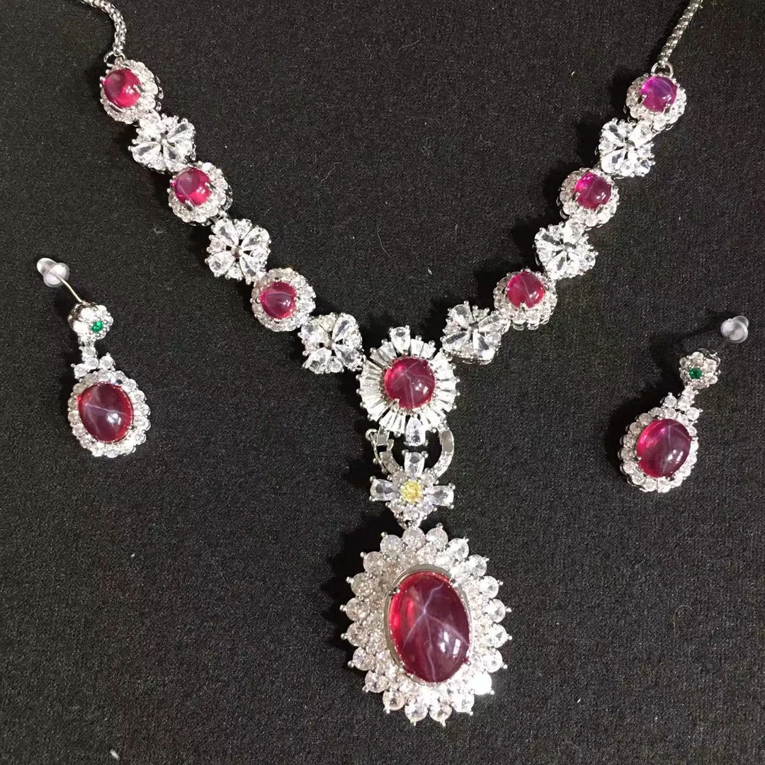 非金属吊坠 时尚项链套气质轻奢项链吊坠套盒ZSJ308