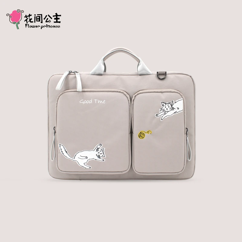 花间公主GOODTIME手提斜挎电脑包