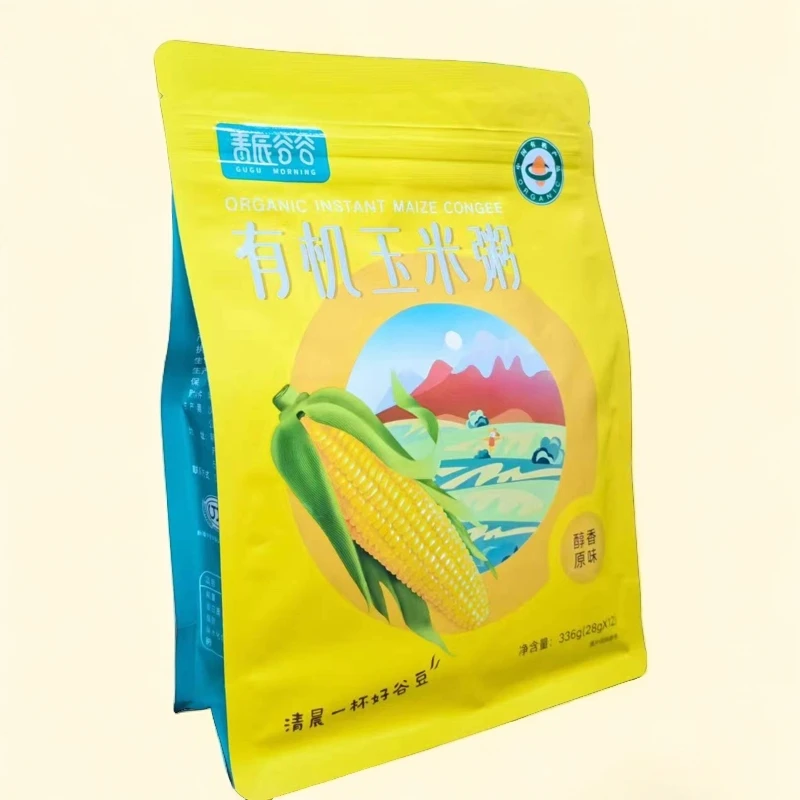 新疆原味有机玉米粥天然营养便携早餐冲泡方便速食粥细腻醇香280g