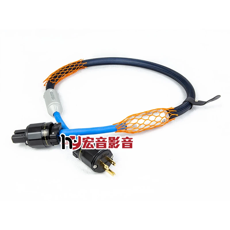 银彩880P电源线Classic Legend G9金银合金1.5m音响大电流siltech