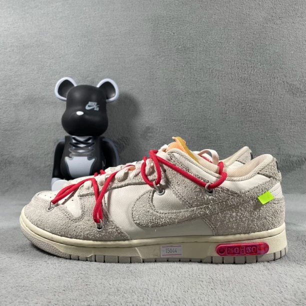 二手43码 Nike Dunk 板鞋 灰白 内衬污渍头塌陷 无盒公价2979