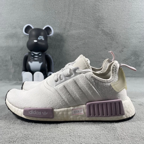 二手37码 adidas Originals NMD 休闲鞋 白 底氧化 无盒公价1804