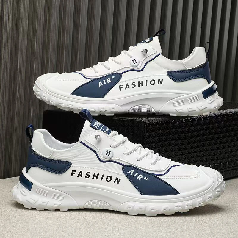 男鞋2024年夏季新款一脚蹬防滑透气软底运动鞋男士休闲百搭阿甘鞋