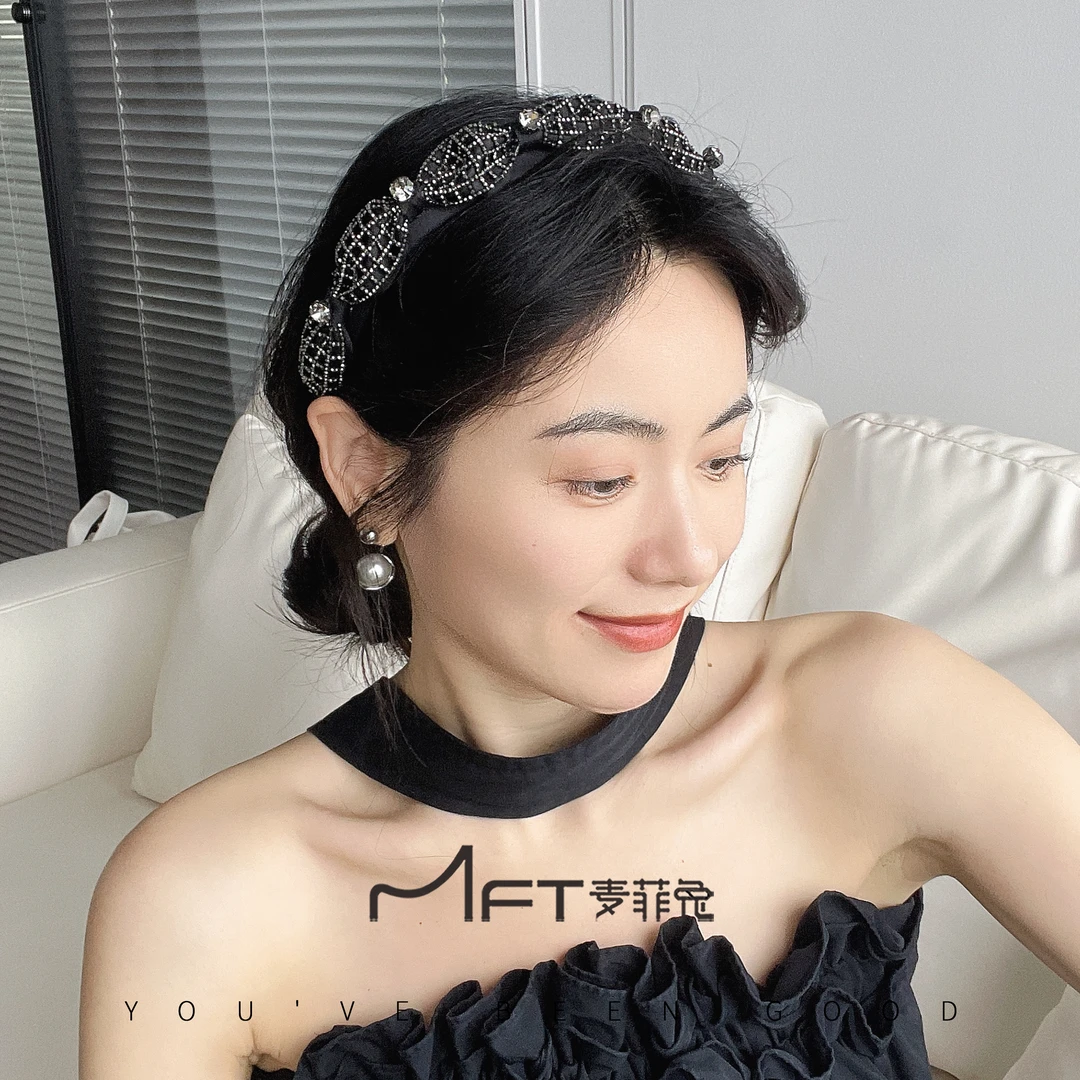 【聚光灯】发箍高级感褶皱结气质发箍高颅顶显脸小24031452A