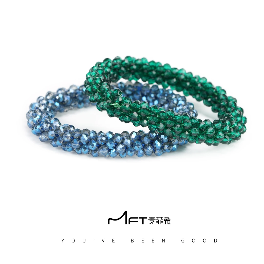 【同心圈发绳】清新森系2024新款手链发绳两用发饰ZH24062719