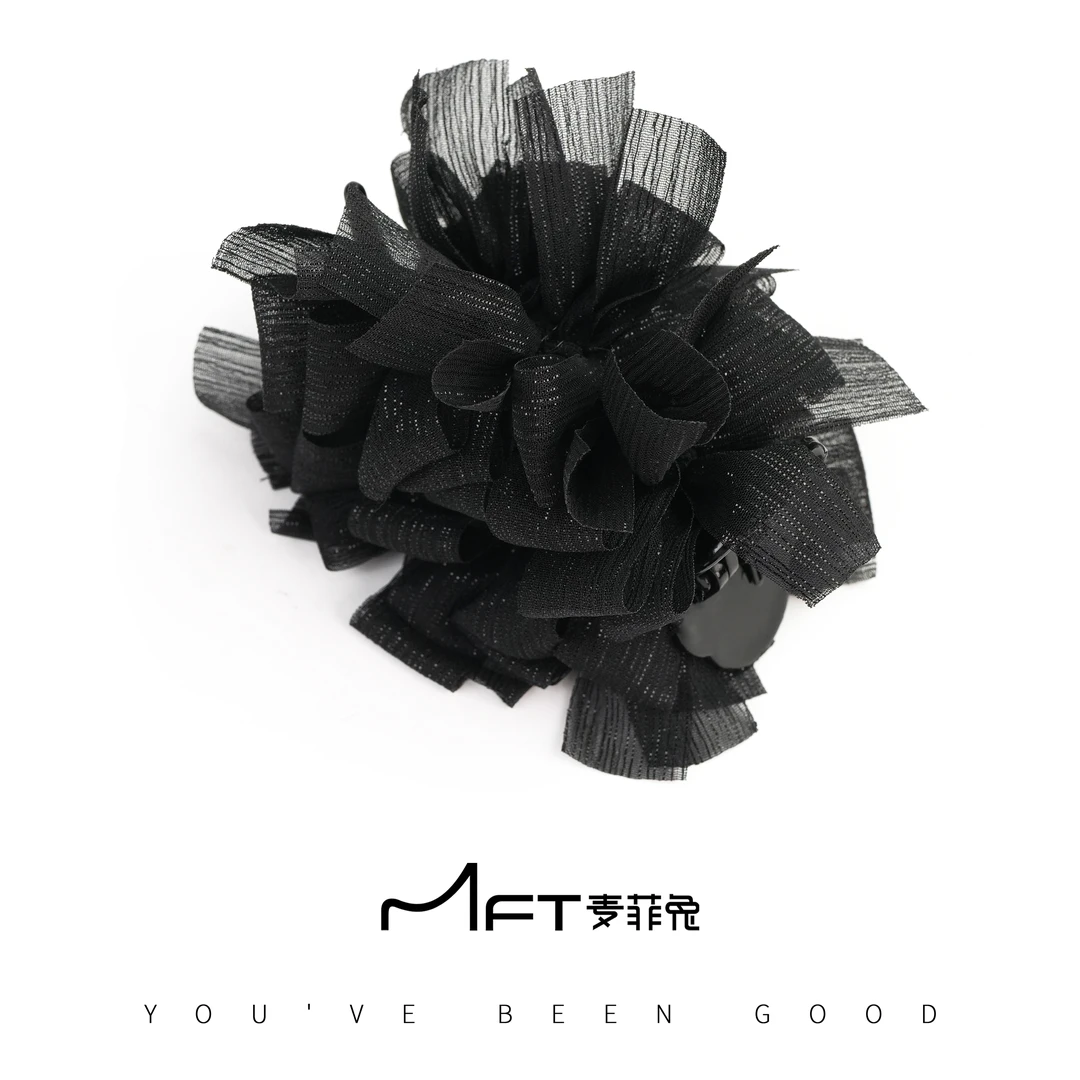 纱纱丸子夹轻盈蓬松显发量懒人抓夹发饰24111438A