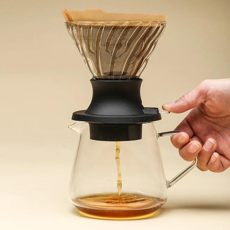 HARIO聪明杯 日本原装进口V60滤杯 手冲咖啡玻璃滴滤杯浸泡茶套装