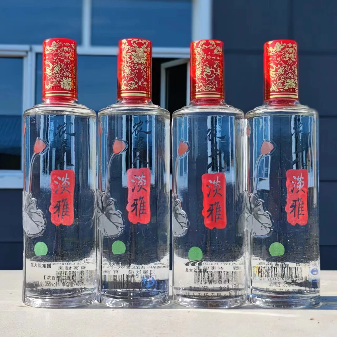 农垦人淡雅白酒450ml*6瓶35度
