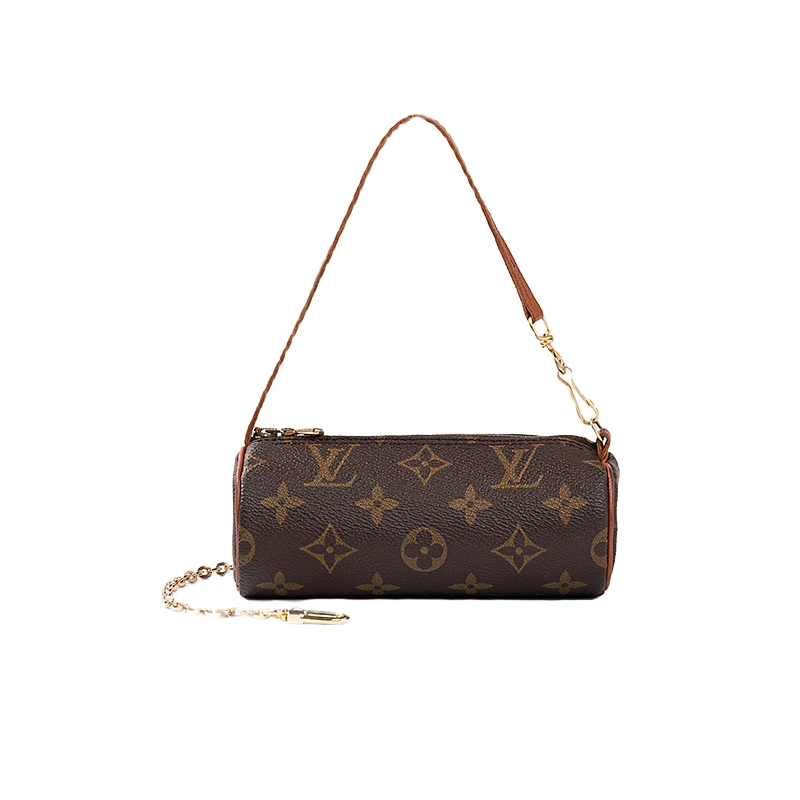 95新 LouisVuitton/路易威登 LV 老花  巴比龙子包圆筒包 菜菜