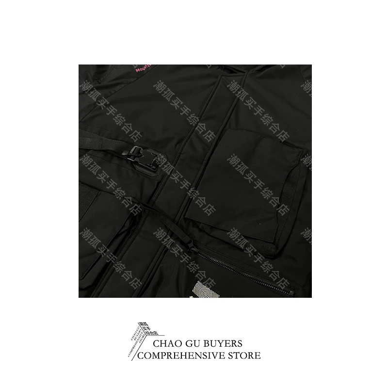 小众设计潮牌买手店男女同款机能工装拼接羽绒外套111